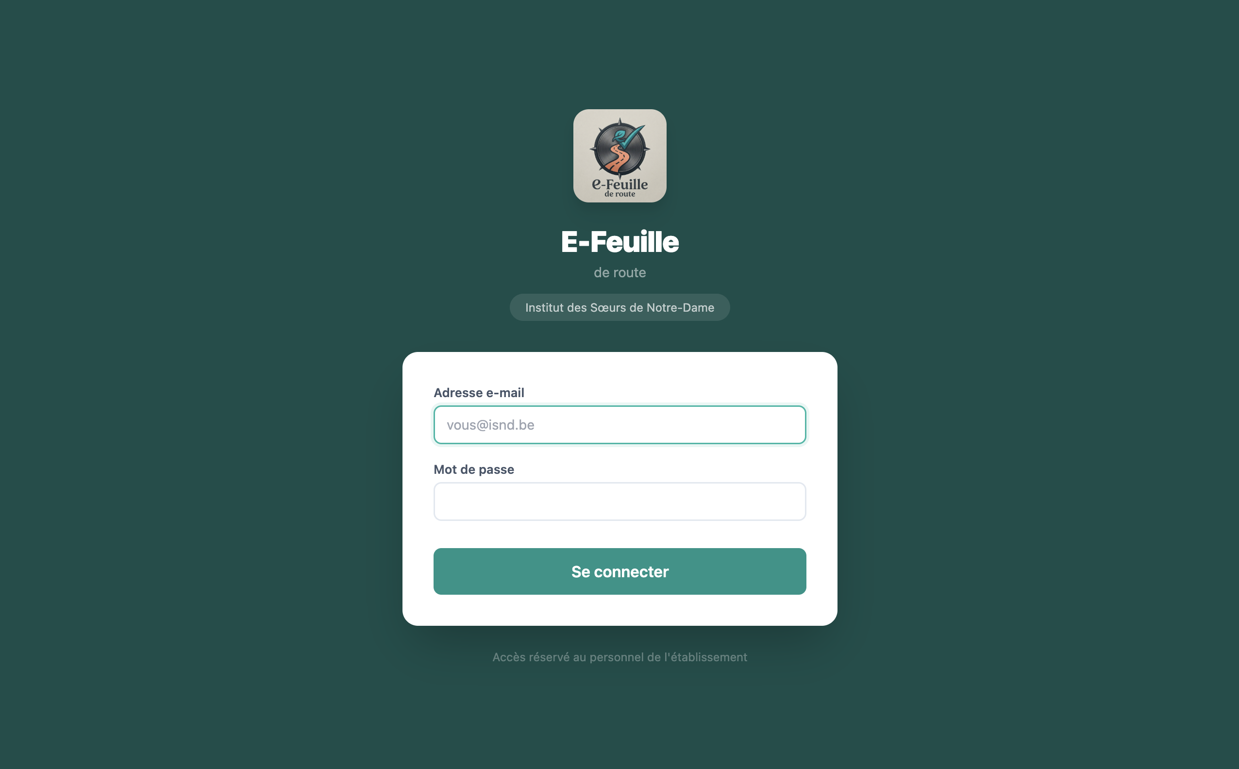 Aperçu E-Feuille